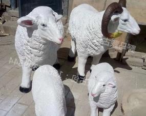巴中雕塑羊